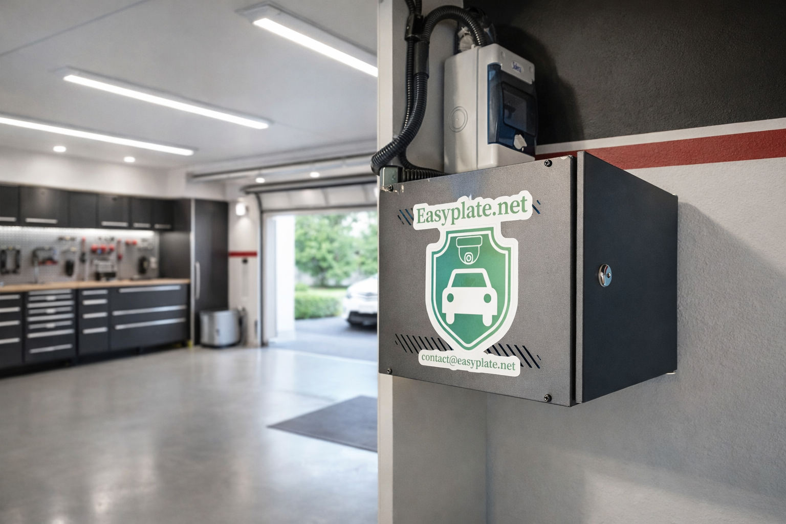 Dispositivo Easyplate instalado